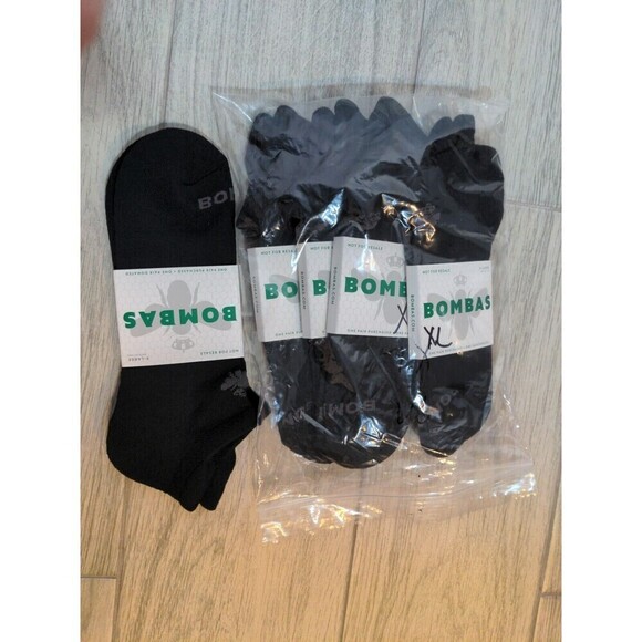 Bombas Bee Better Ankle Low Cut Socks XL 5 Pairs - Picture 3 of 5